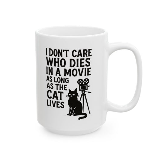 Movie Lover's Ceramic Mug, Coffee Cup, Film Enthusiast Gift, Funny Mug, Director's Gift, Unique Kitchenware